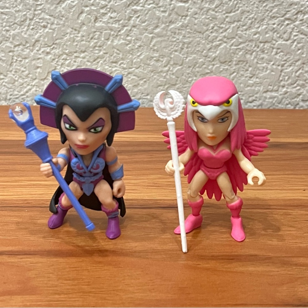 Lot of 2 The Loyal Subjects He-Man Masters of The Universe Mini Action Figures